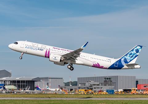 Vol d'essai de l'A321XLR-c-Airbus