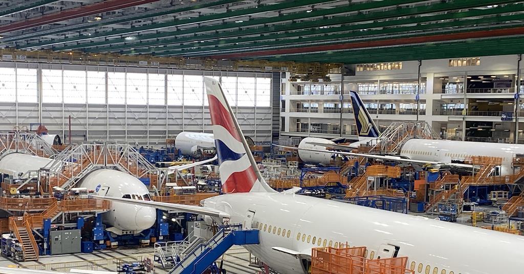 Un nouveau problème de production incite Boeing à inspecter les fixations des 787 non livrés


