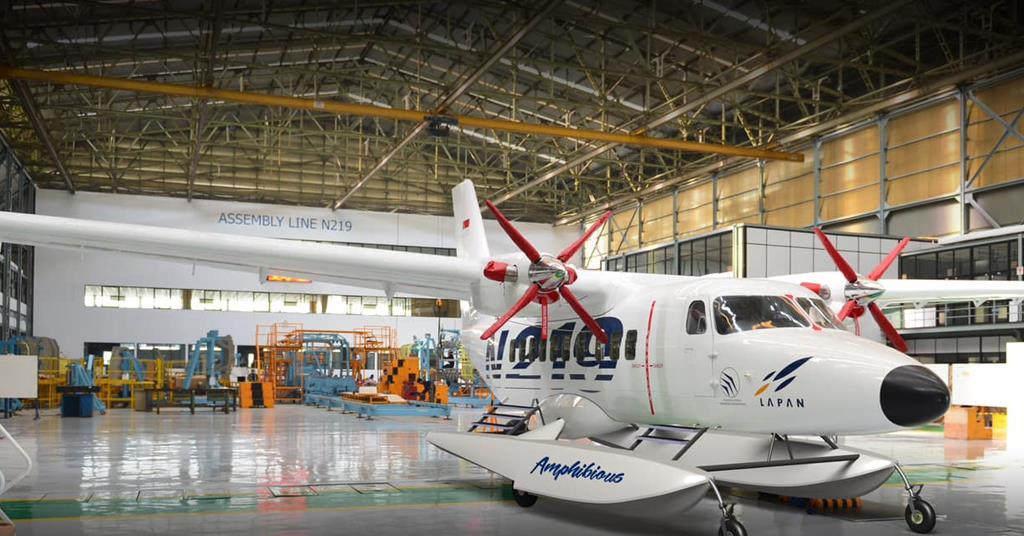 L'aérospatiale indonésienne prend au sérieux l'amphibie N219