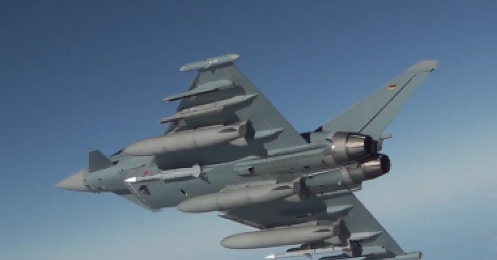 L'Eurofighter allemand lance le premier missile Meteor de la Luftwaffe