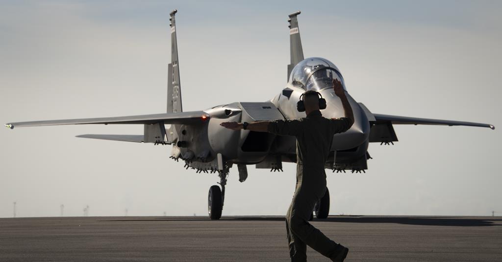 Boeing Defence Chief: F-15EX La charge utile est un catalyseur clé


