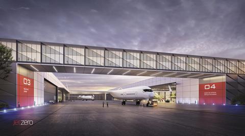 Installation de Greensboro envisagée de Jetzero