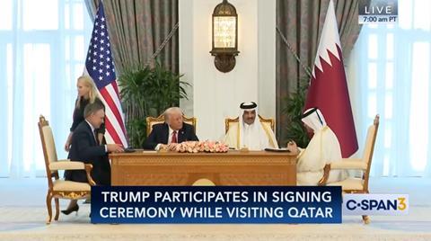 Ortberg Signs Qatar Airways Commande 051425