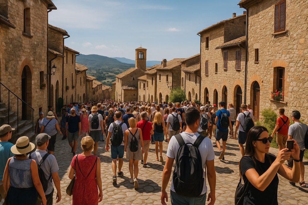 Ce village italien semblait hors du temps – jusqu’à ce que les touristes y débarquent en masse, attirés par un post Instagram viral