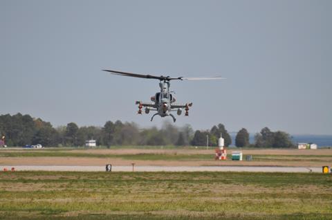 L3Harris Red Wolf Test Location sur USMC AH-1