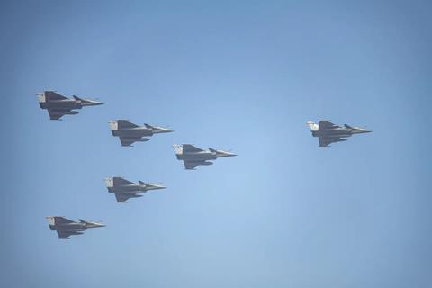 Rafales de l'Air Force indienne