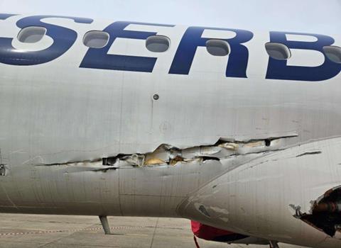 Accident de marathon-cins