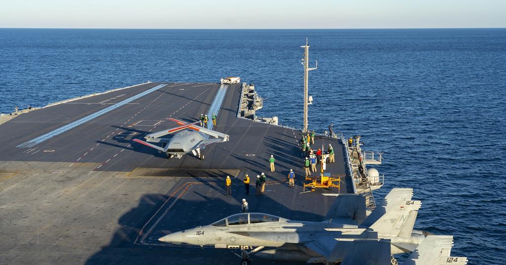 US Navy pour piloter MQ-25 Refueller autonome du porte-avions en 2026