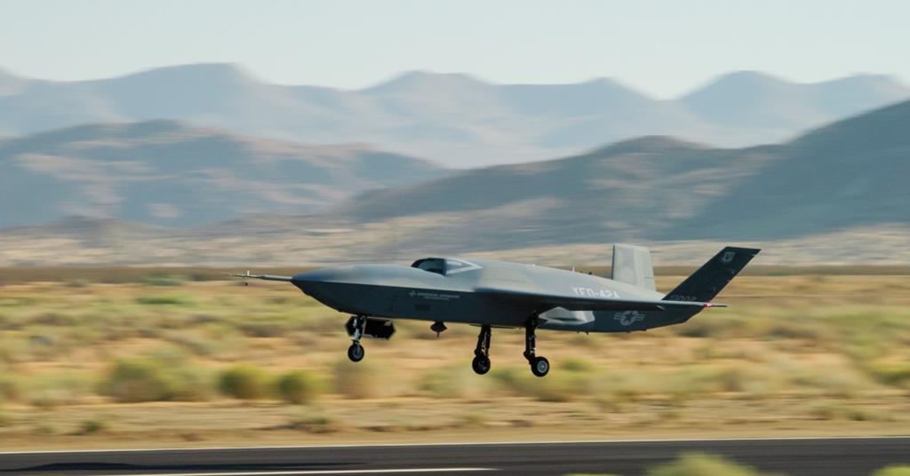 General Atomics YFQ-42A Logs First Flight in Collaborative Combat Aircraft Effort