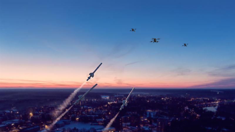 Saab dévoile le missile Nimbrix pour la défense contre les drones gras hostiles
