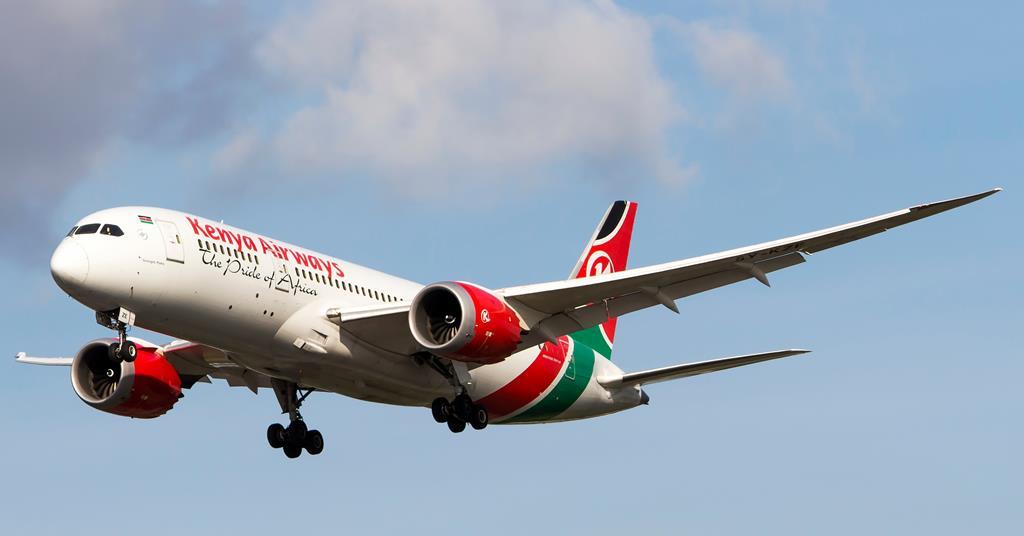 Les départs de Kenya Airways ont mis à la terre 787 en se balançant à la perte de première moitié