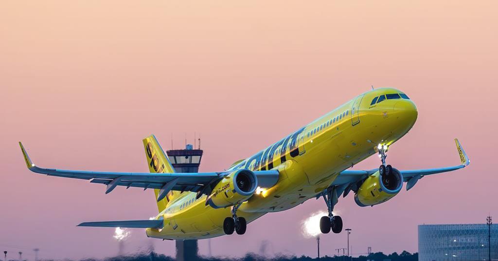 Us-US Discount Carrier Spirit Airlines entre en faillite pour la deuxième fois en un an