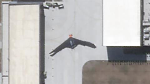 WZ-X repéré sur le sol