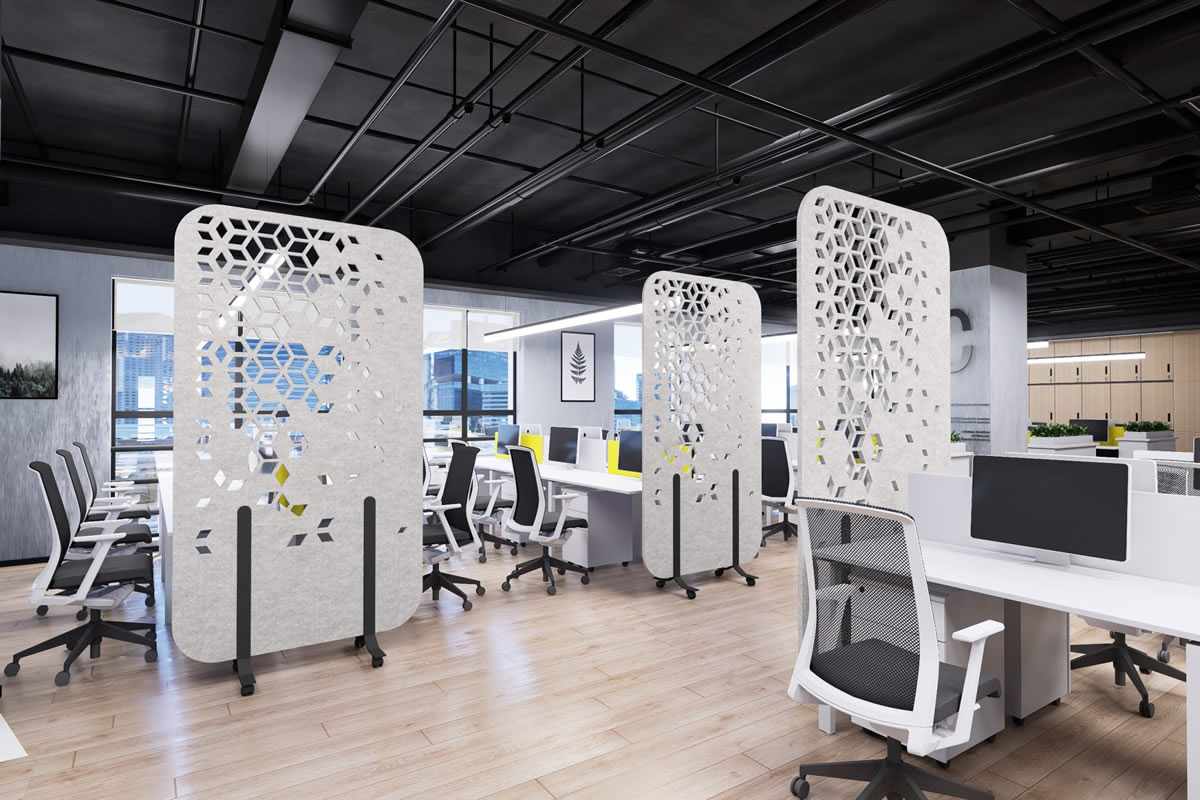 Les Acoustic Partitions : Une solution moderne pour des espaces de travail