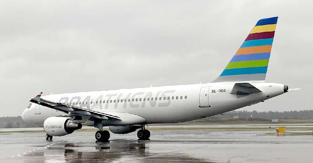 Braathens pour se concentrer sur ATR Wet Lit With Axing of Tour Oriented Airbus Fleet