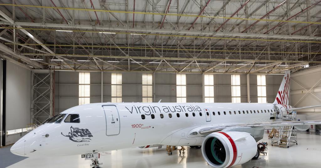 Virgin Australia pour recevoir le premier des huit E190 E2