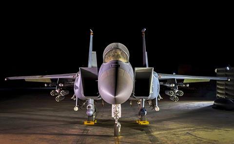 F-15E avec APKWS II AGRO-20F GUIDE ROCHETS C USAF