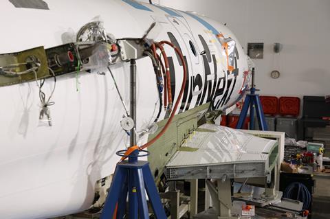 Box-c-Airbus de transition de l'aile supplémentaire