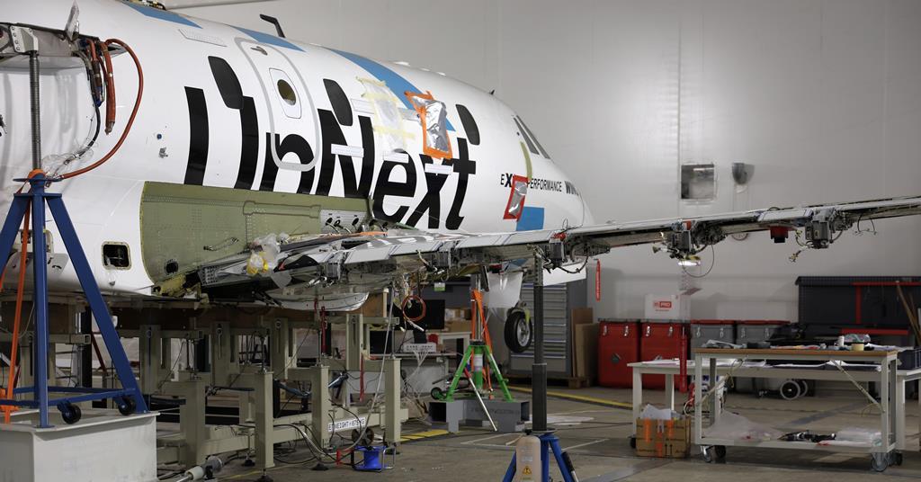 Airbus upnext termine l'installation de la morphing de l'aile supplémentaire sur des performances sur la citation VII