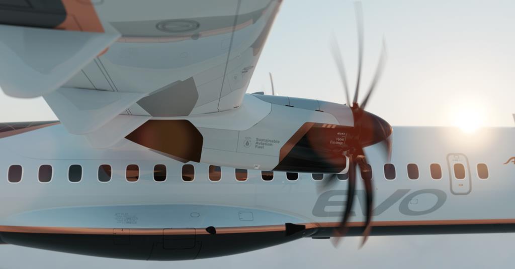 Aircraft ATR hybride-électrique parmi les programmes partageant le dernier financement de l'aviation propre