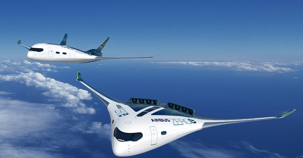 Airbus reste ouvert à la conception à ailes mélangées pour les avions plus grands, confirme la structure de tube et d'onde pour le prochain corps étroit