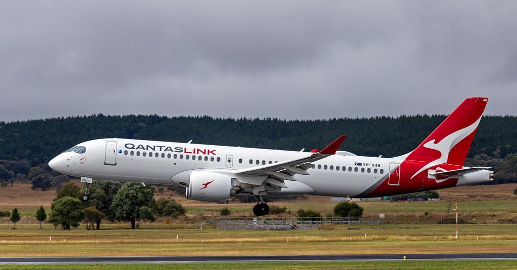Qantas pour déployer A220 sur First International Flight