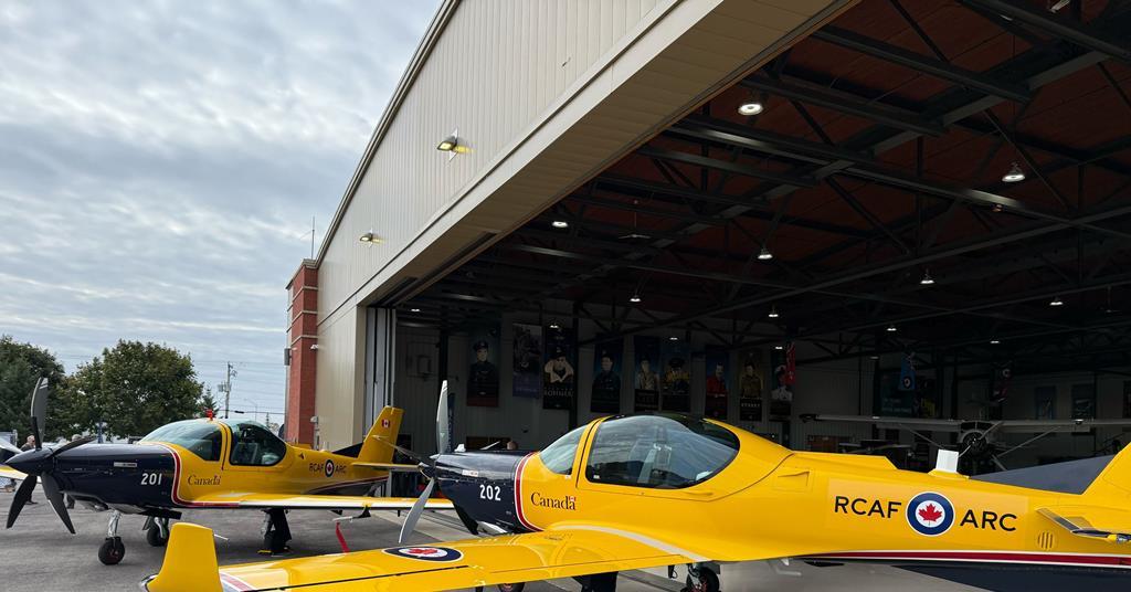 Le Canada prend livraison de la première GROB G120TPS dans le cadre de la modernisation complète de la flotte de l'entraîneur militaire