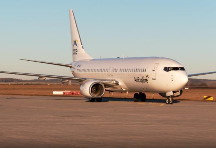 Airexplore 737-800 souffre d'une excursion de piste sous la pluie à Cracovie


