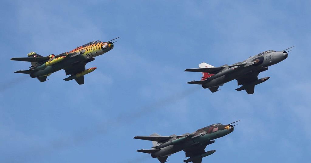 Polish Air Force Waves Final Sukhoi Su-22 de l'OTAN à la retraite