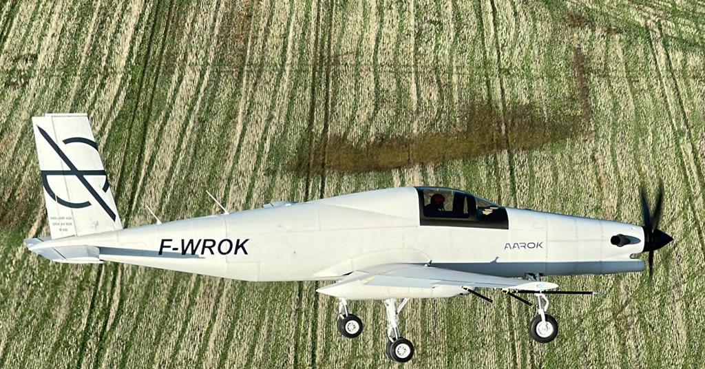 Aarok se propage à travers le premier vol en tant que Turgis Gaillard Eyes Français Mâle Besoin