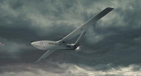 UAV de Stormshroud pour RAF