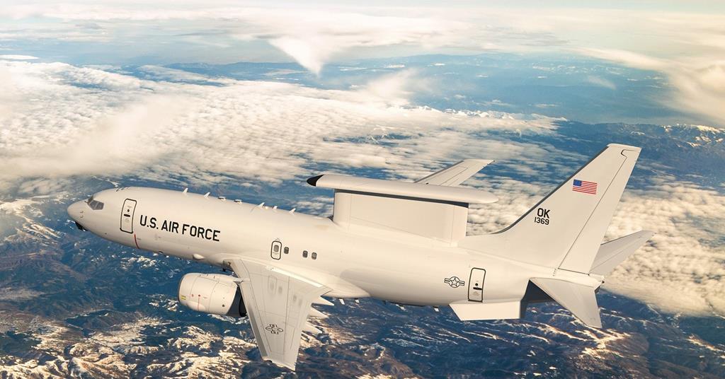 Le prototype de l'USAF Wedgetails subira un travail de modification de la cellule au Royaume-Uni