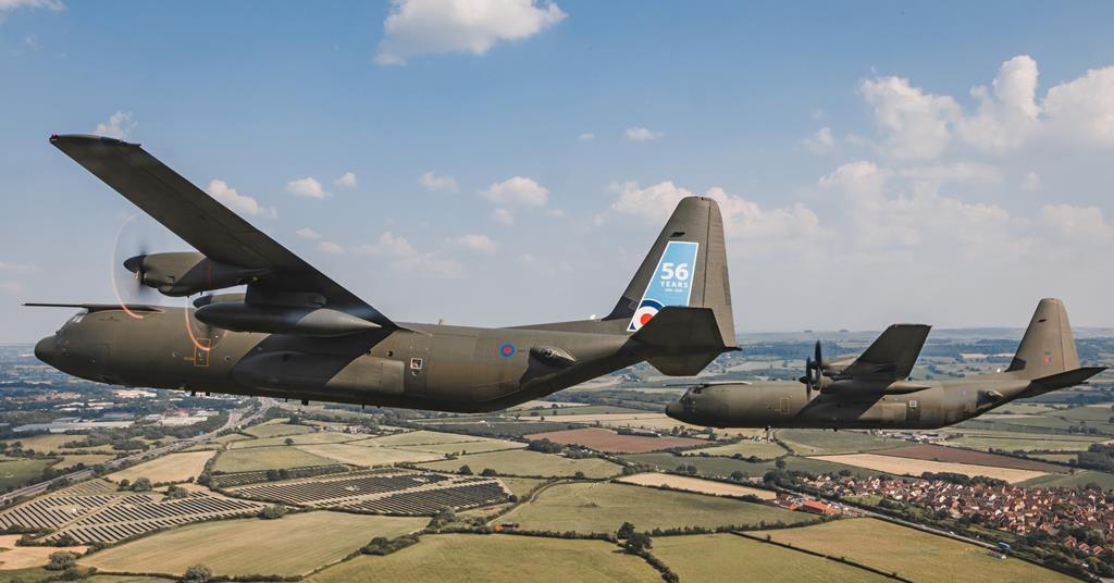Le groupe Marshall regarde 200 millions de livres sterling de la vente de l'ex-RAF C-130S


