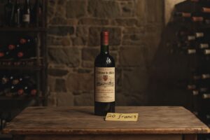 Cette bouteille de Bordeaux achetée 20 francs dans les années 70 vaut aujourd’hui plusieurs milliers d’euros