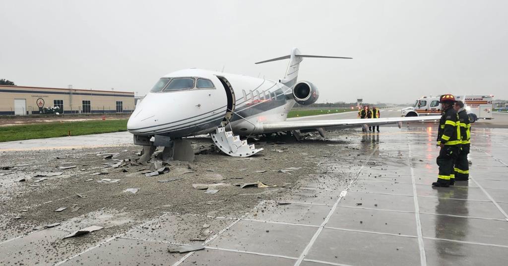 Les systèmes d'arrestation de piste aident à arrêter deux jets commerciaux dans les aéroports américains le 3 septembre