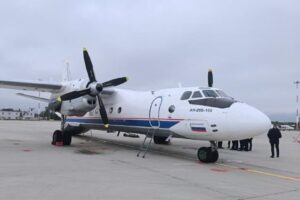 Kamchatka AN-26 endommagé par la collision des drones pendant le vol intérieur: enquête