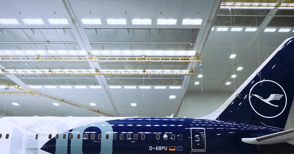 Lufthansa se prépare à recevoir 787-9 avec un schéma de peinture de commémoration du centenaire