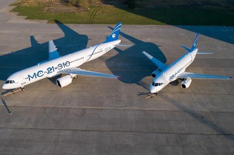 nouvelle livrée MC-21 SSJ100-c-Rostec