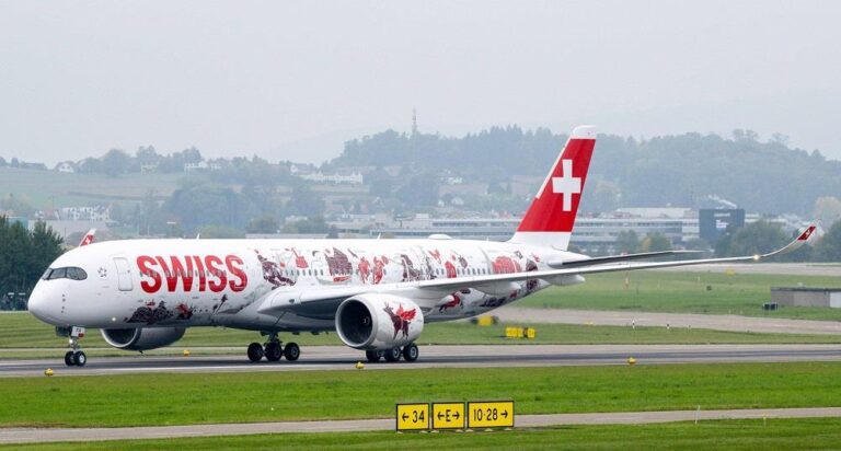 Swiss se prépare à commencer les vols de familiarisation avec l'arrivée du premier A350


