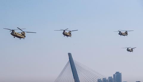 Corée du Sud CH-47 Chinook