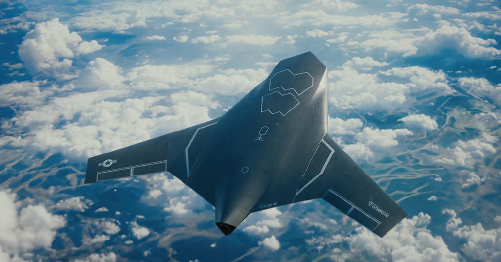 Shield AI s'associe à GE Aerospace pour propulser le chasseur VTOL sans pilote X-Bat en développement avec le moteur F110-GE-129