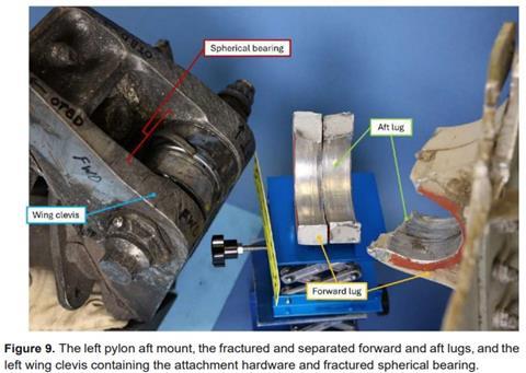 Support sur pylône UPS MD-11F