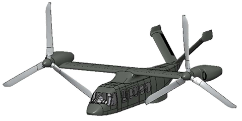 Rotor basculant Leonardo NGRC