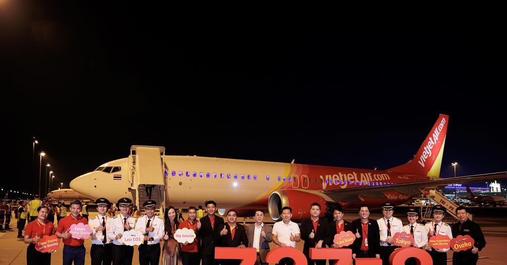 Vietjet Thaïlande reçoit le premier Boeing 737 Max 8