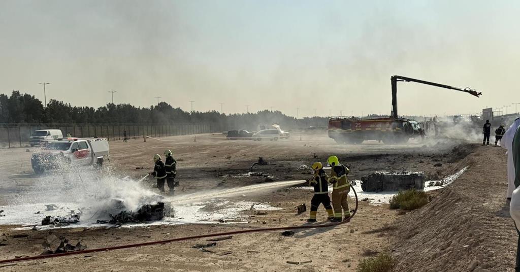 Un chasseur Tejas de l'armée de l'air indienne s'écrase lors du spectacle aéronautique de Dubaï