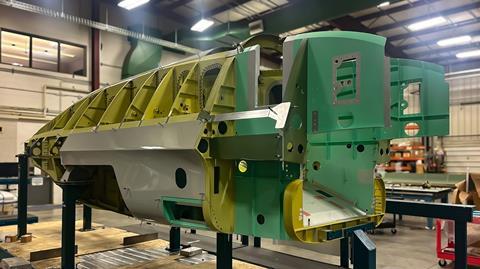 Ensemble de fuselage du X-65 c Aurora Flight Sciences