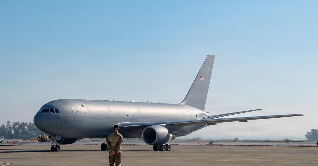 L'US Air Force prend livraison du 100ème avion-citerne KC-46A de Boeing