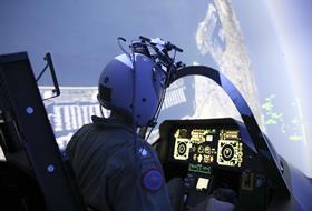 Simulateur de vol F-35 Joint Simulation Environment c US Navy