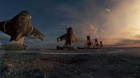 Lancement vertical X-bat Shield AI