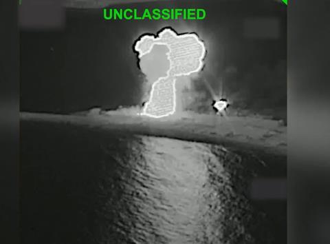 Cible navale iranienne